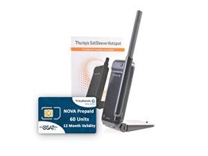 Téléphone satellite OSAT Thuraya Satsleeve Hotspot et