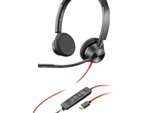 Plantronics - Casque stéréo filaire USB-C Blackwire