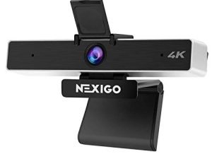 Webcam NexiGo N950 4K avec zoom numérique
