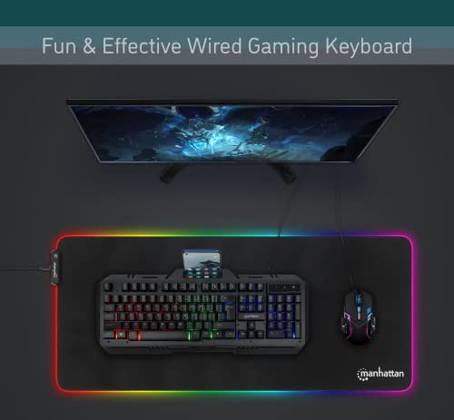 Clavier de jeu à membrane filaire Manhattan-2