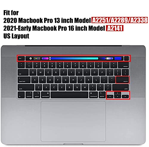 Se7enline Compatible avec MacBook Clavier Cover pour – Image 2