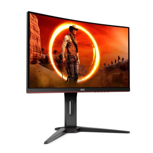 AOC C24G1A Moniteur de jeu incurvé sans-2