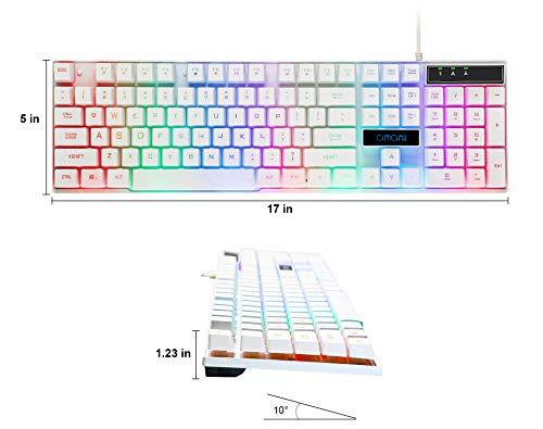 Clavier et souris de jeu rétroéclairés LED-2