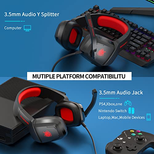 PHOINIKAS H1 Casque de jeu pour PS4, – Image 2