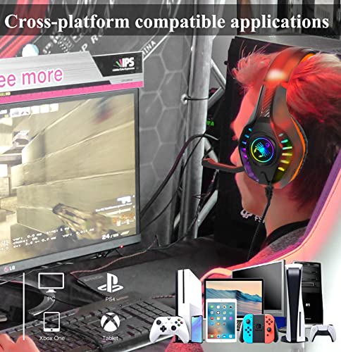 Casque de jeu professionnel pour PC PS4-2