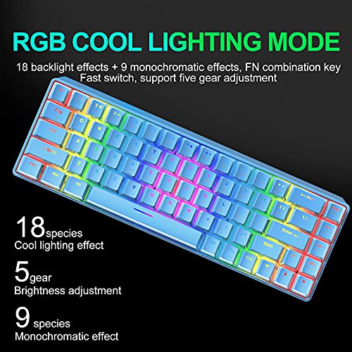 Clavier et souris de jeu mécaniques à – Image 2