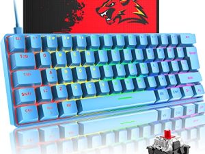 Clavier Gaming Mécanique 60% Compact Type C