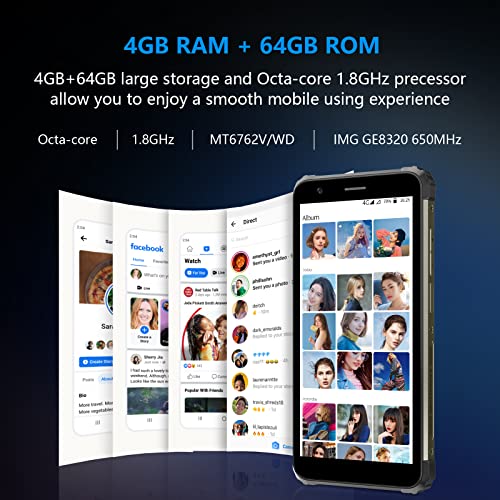Téléphone portable robuste Blackview débloqué