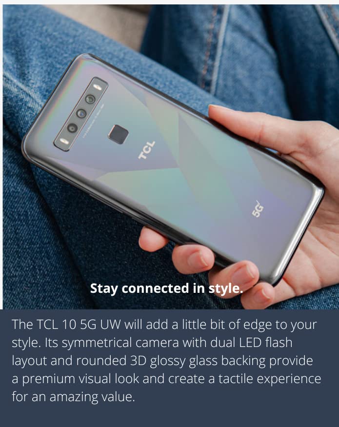 Smartphone TCL 10 5G UW 128 Go-4