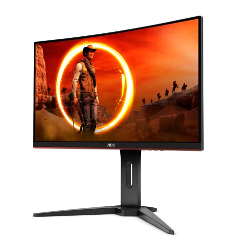 AOC C24G1A Moniteur de jeu incurvé sans-3