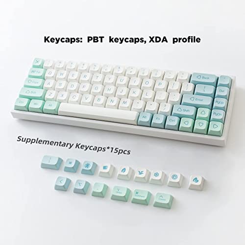 YUNZII YZ68 Mint Clavier mécanique échangeable à-5