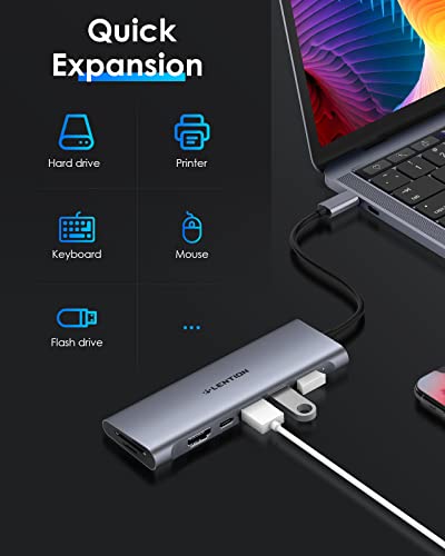 LENTION Hub multiport USB C avec HDMI-3