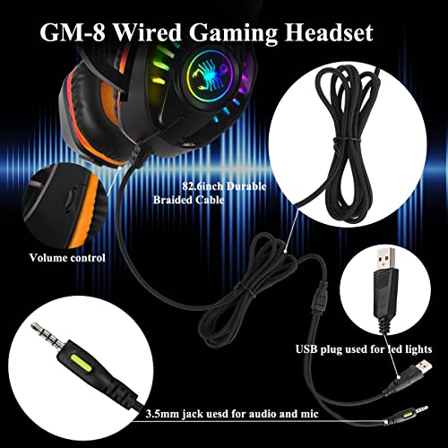 Casque de jeu professionnel pour PC PS4-4