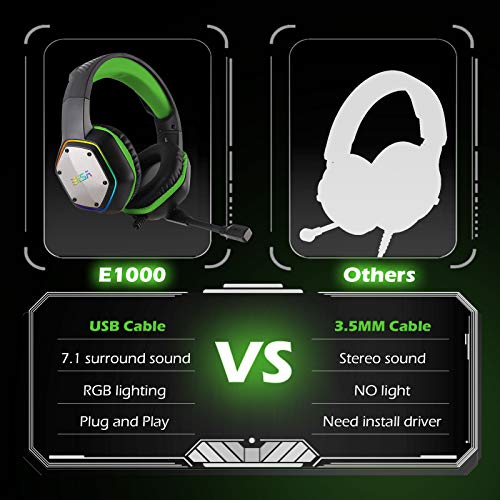 EKSA E1000 Casque de jeu