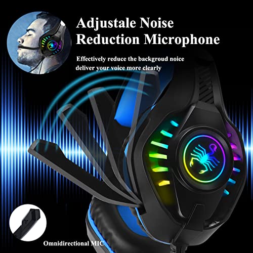 Casque de jeu professionnel pour PC PS4-3