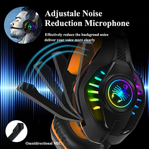 Casque de jeu professionnel pour PC PS4-3