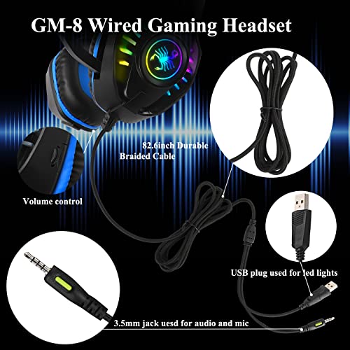 Casque de jeu professionnel pour PC PS4-4