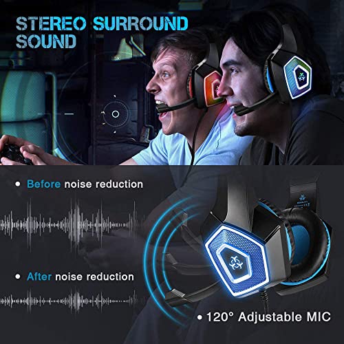 Casque de jeu avec micro pour Xbox-5