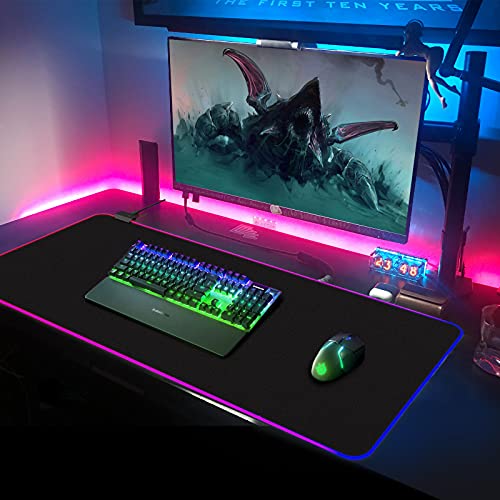 EFISH Grand tapis de souris de jeu-3