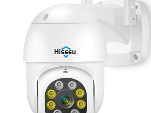 Caméra de sécurité WiFi Hiseeu 2K 360°