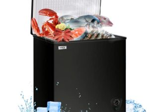 Congélateur coffre 5.0 Cu. Ft Congélateurs Noir
