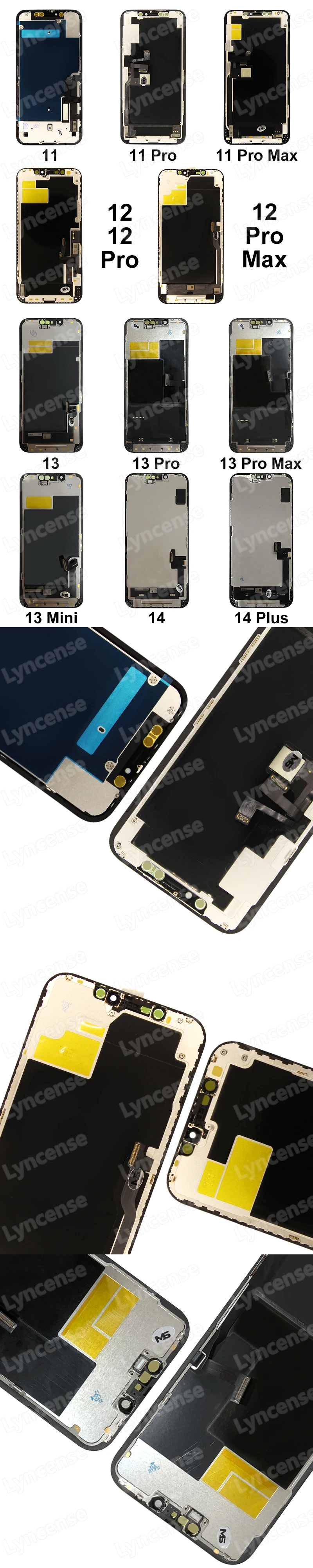 Écran tactile LCD OLED pour iPhone