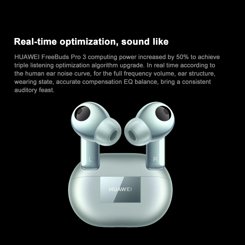 Image de la suppression active du bruit du HUAWEI FreeBuds Pro 3