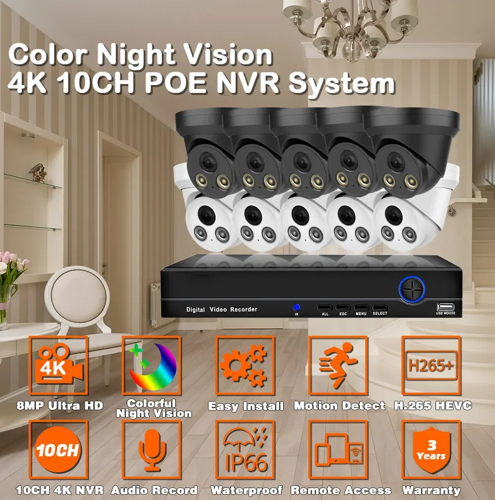 Caméra IP POE
