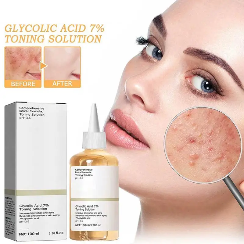 « Acide glycolique: acné, hydratation, blanchiment, tonification, produits » – Test et Avis