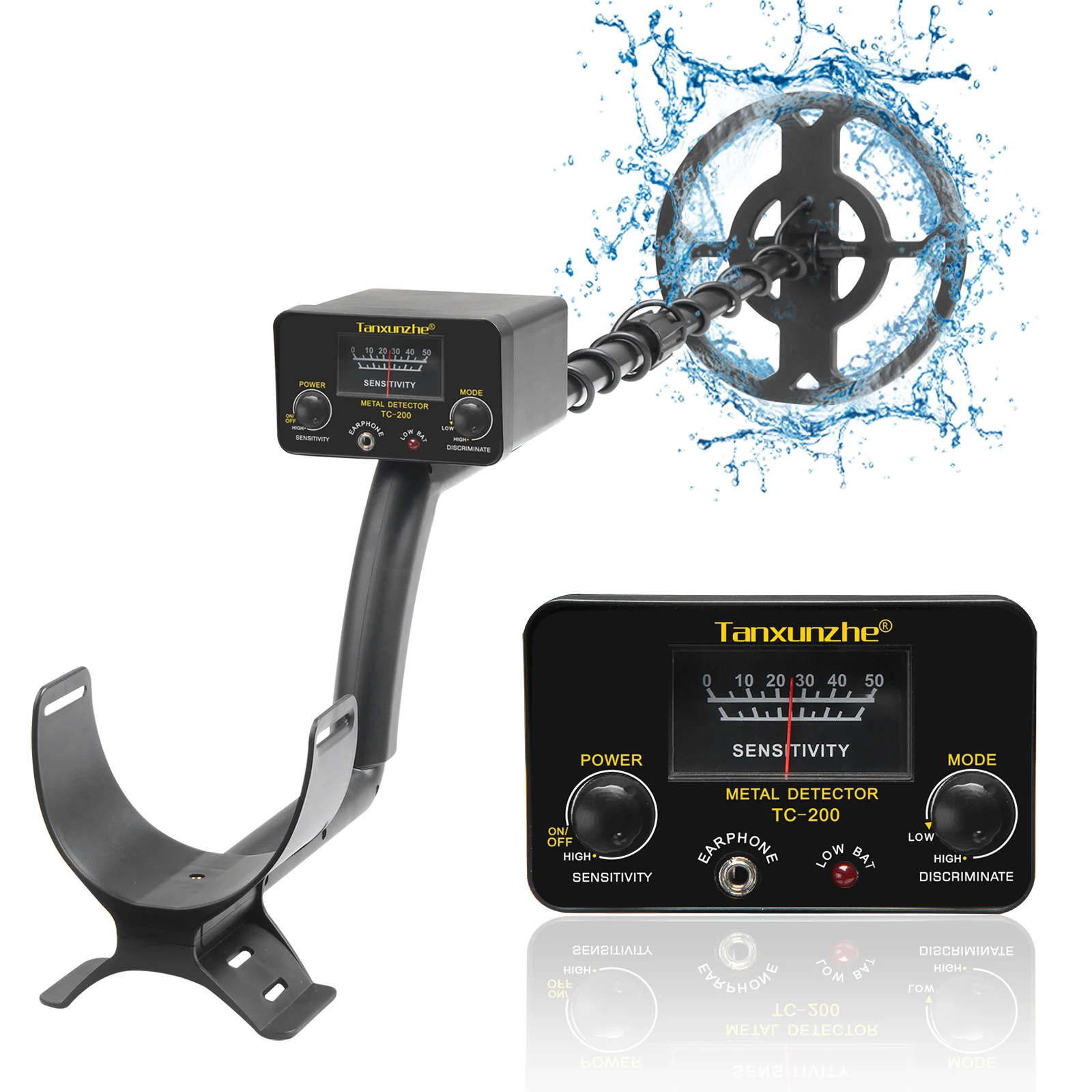 Amélioration du détecteur de métaux TC-200 – Test et Avis