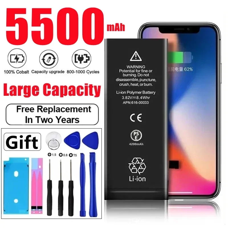 « Batterie haute capacité pour iPhone, toutes versions » – Test et Avis