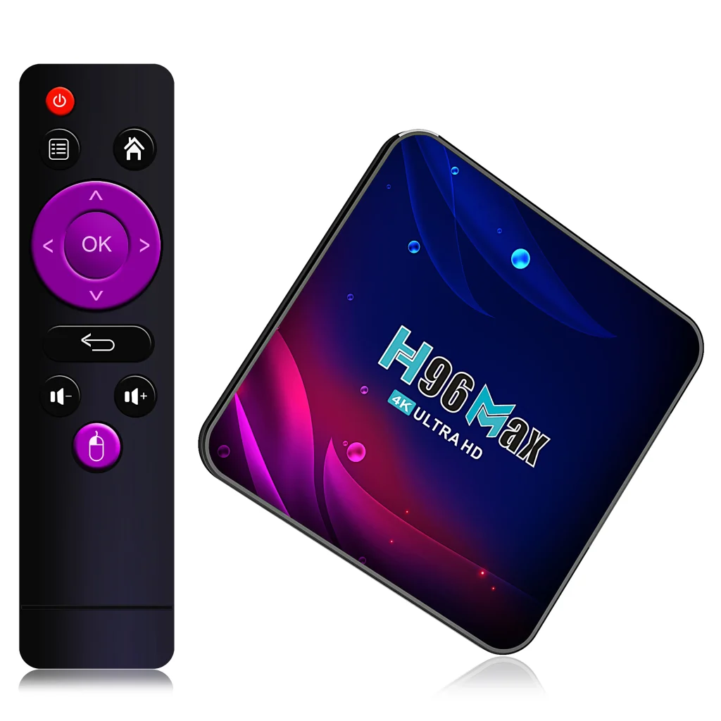 Boîtier Smart TV 4K H96 MAX – Test et Avis
