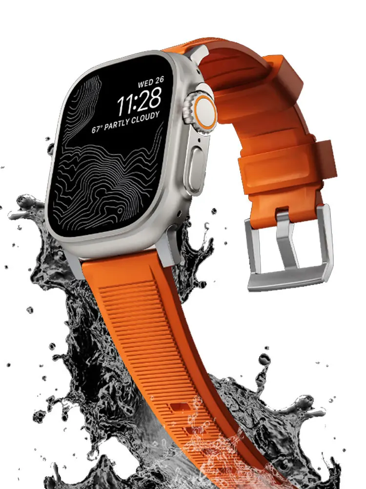 Bracelet silicone flexible pour Apple Watch – Test et Avis
