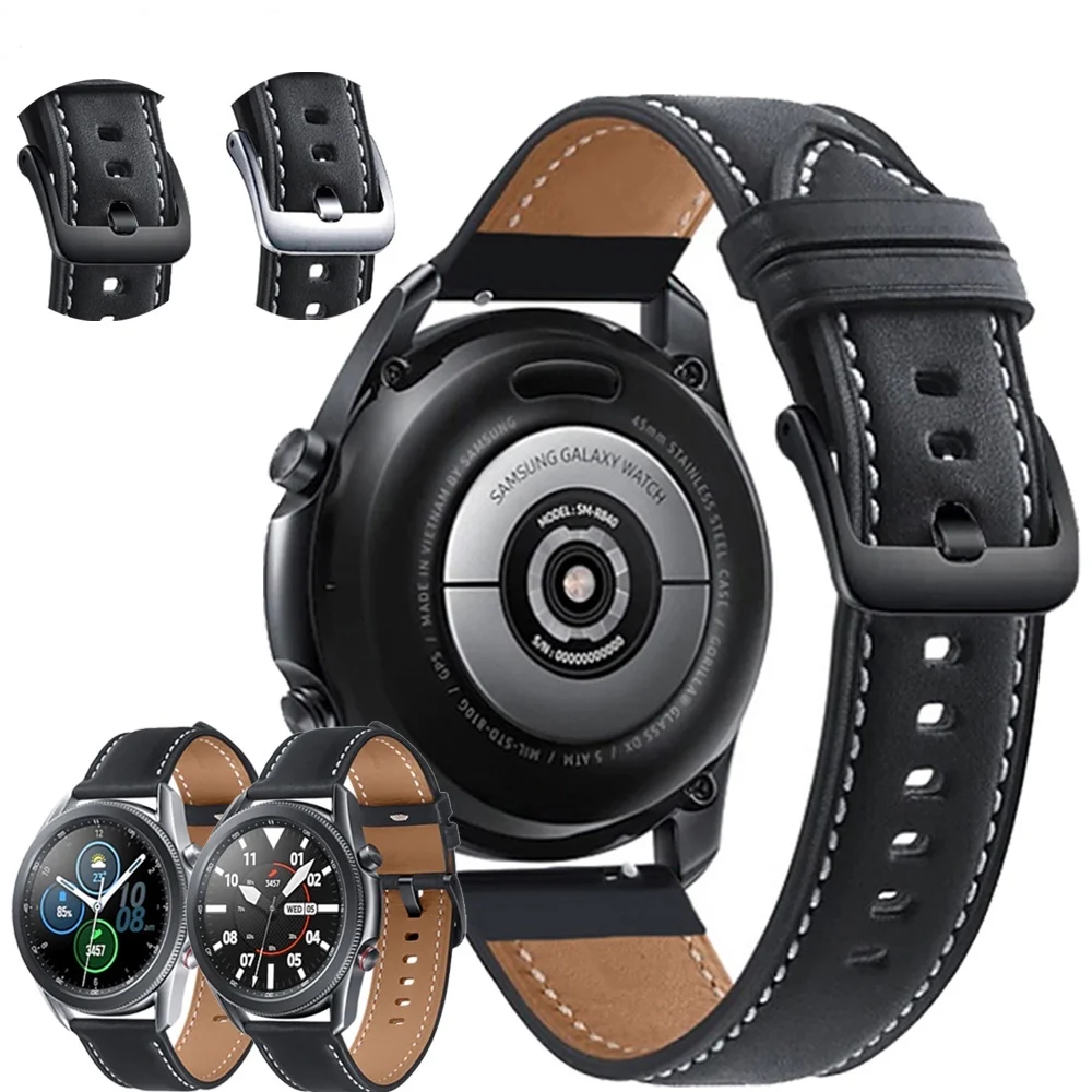 Bracelets en cuir pour montres Samsung, Amazfit et Huawei – Test et Avis