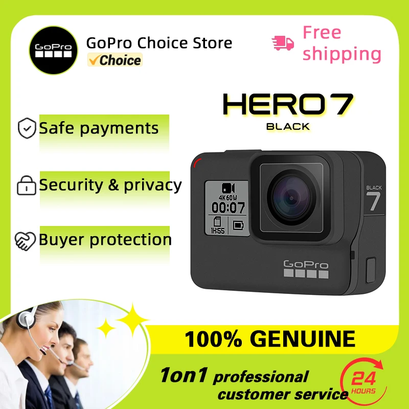 Caméra GoPro Hero 7 Black 4k60. – Test et Avis