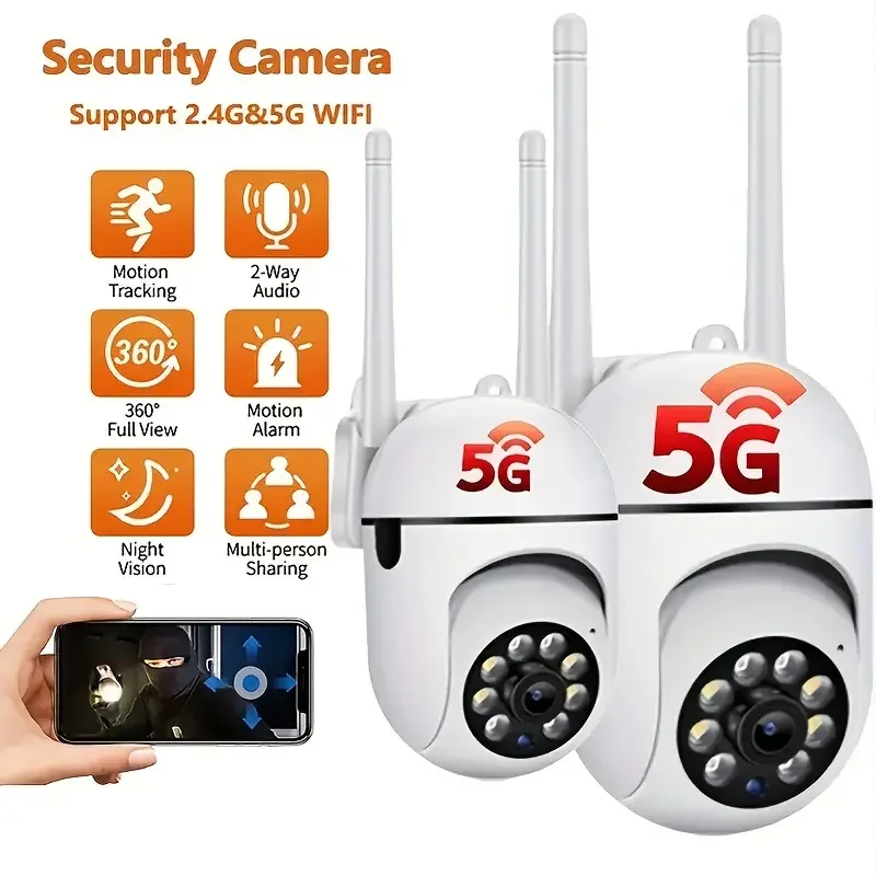 « Caméra IP WiFi HD 1080p/5G, sécurité extérieure » – Test et Avis