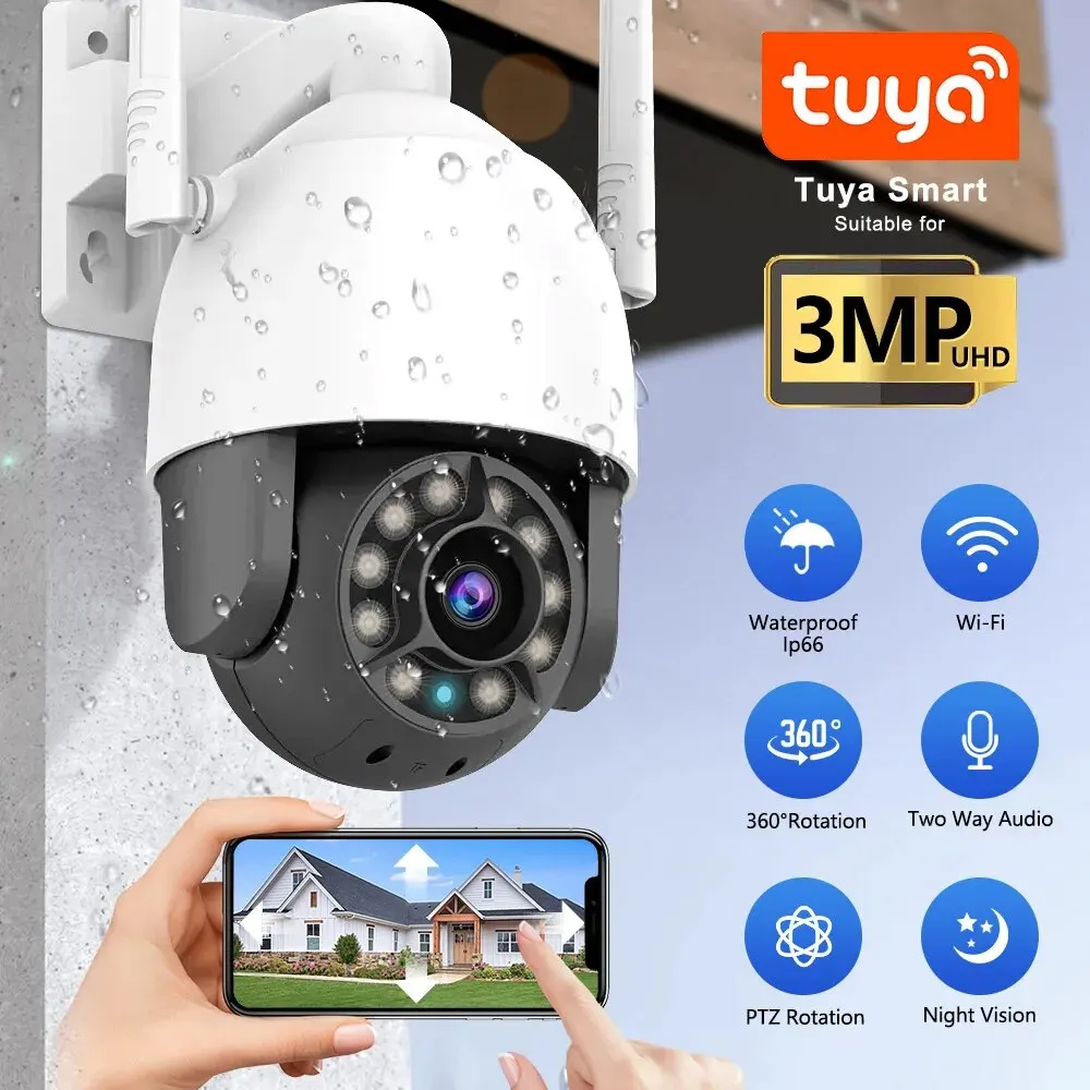 Caméra IP WiFi HD avec suivi automatique et IA – Test et Avis
