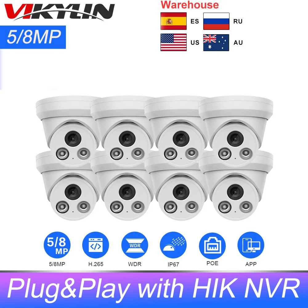 Caméra surveillance CCTV IP Hikvision 8MP – Test et Avis