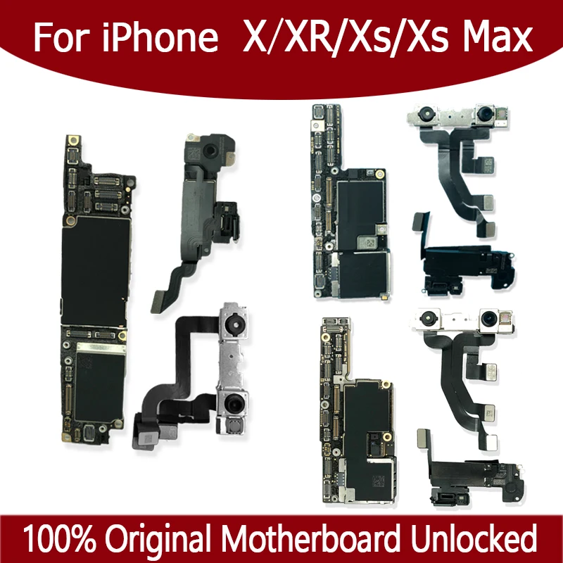 Carte mère iPhone X originale débloquée, toutes capacités – Test et Avis