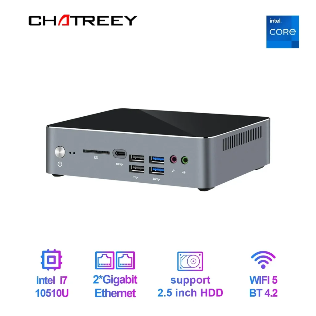 Chatreey-Mini PC gaming KC10 Intel-10e Core – Test et Avis