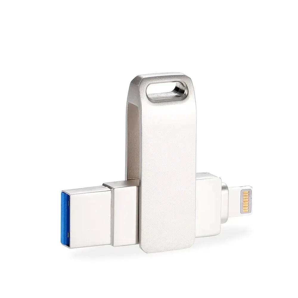 Clé USB 3.0 OTG argentée 2-en-1 – Test et Avis