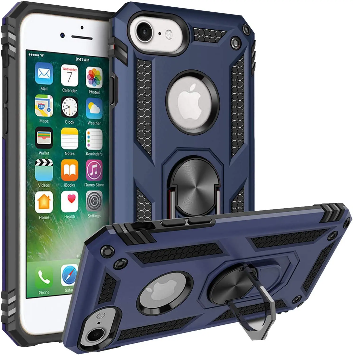 Coque antichoc avec anneau et aimant – Test et Avis