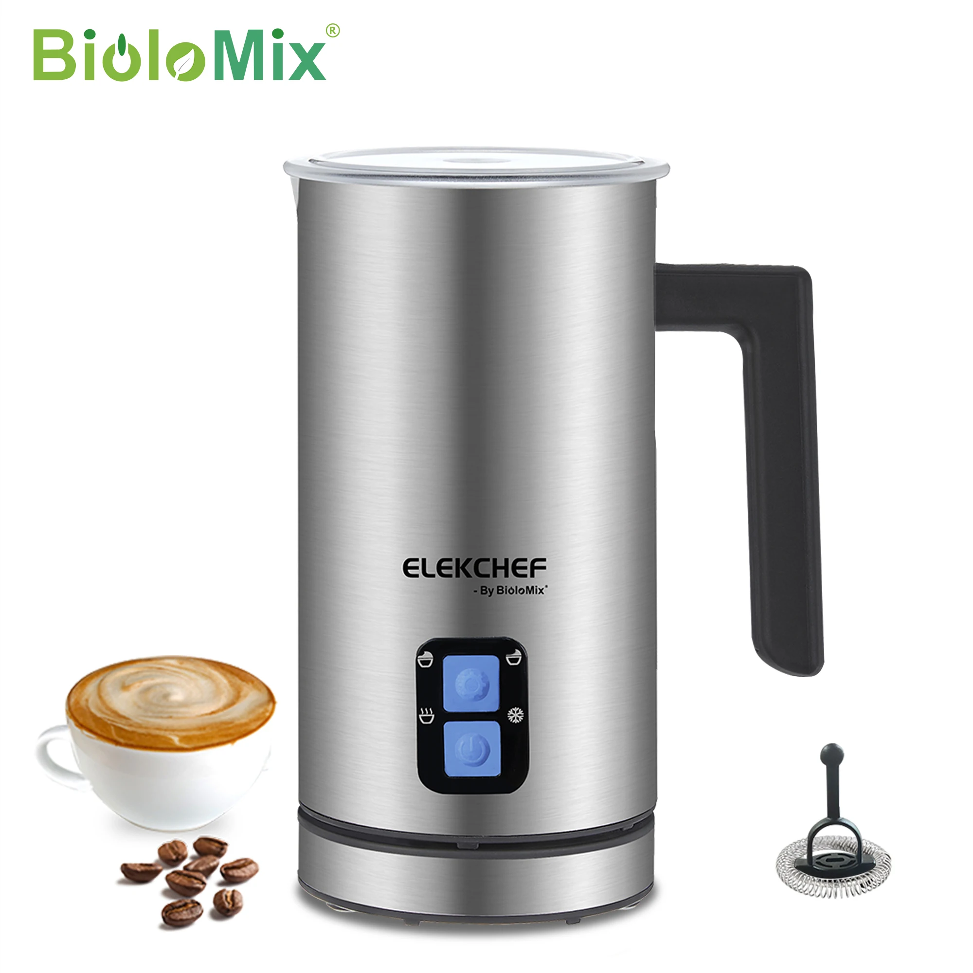 « ÉLEKCHEF – Mousseur à café polyvalent » – Test et Avis