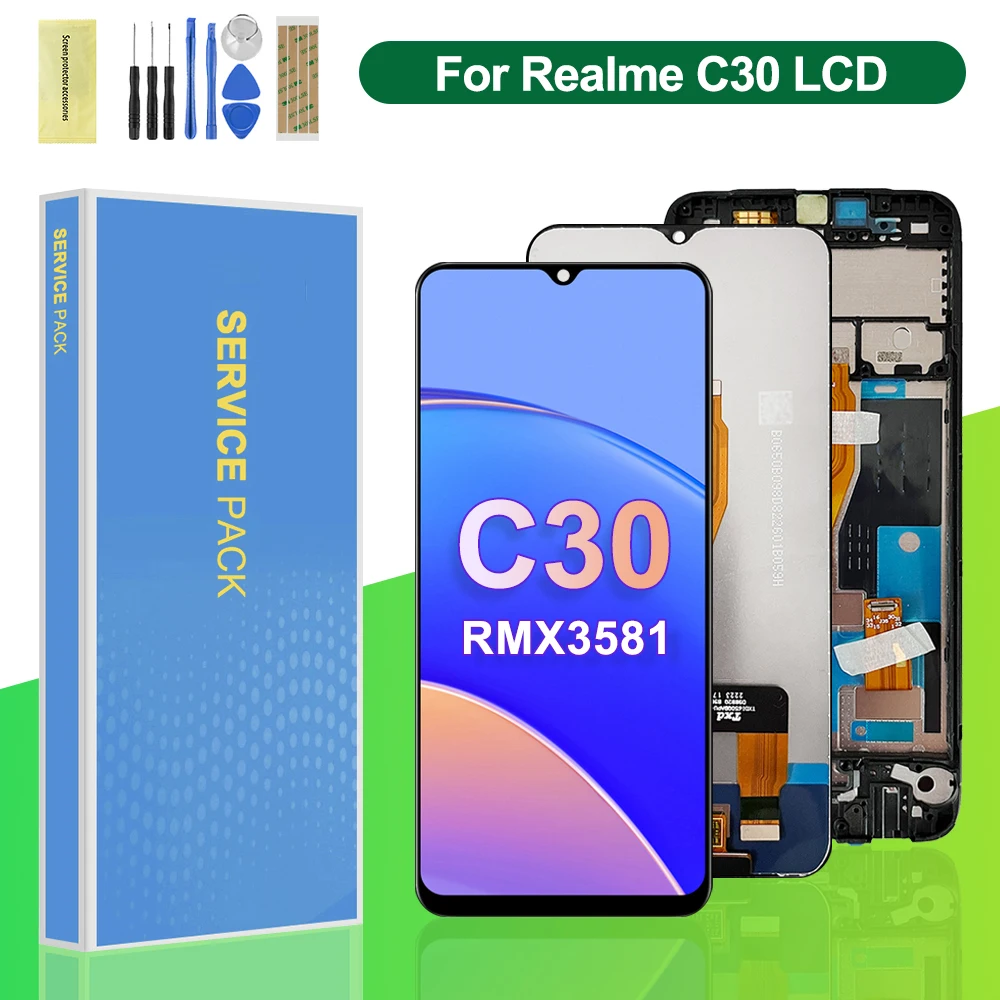 « Écran tactile LCD 6.5 pouces pour OPPO Realme C30 RMX3581, RMX3623, Original » – Test et Avis