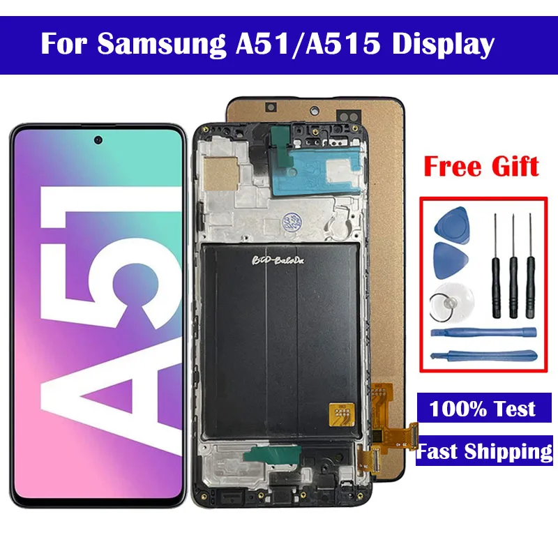 Écran tactile LCD de remplacement pour Samsung A51 5G. – Test et Avis