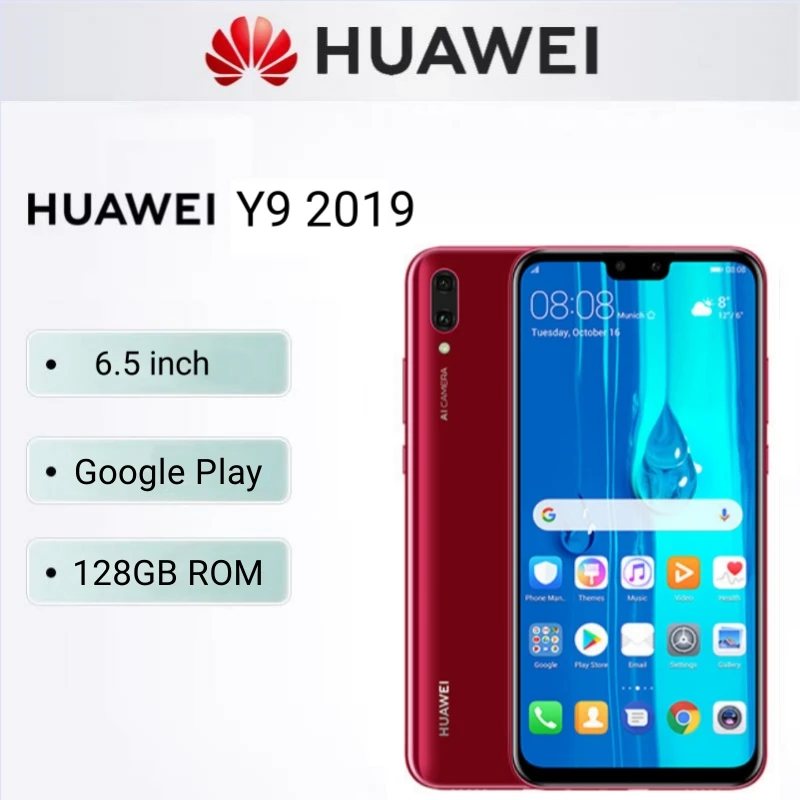 HUAWEI Y9 2019: 6.5″ Android Smartphone, 128GB – Test et Avis