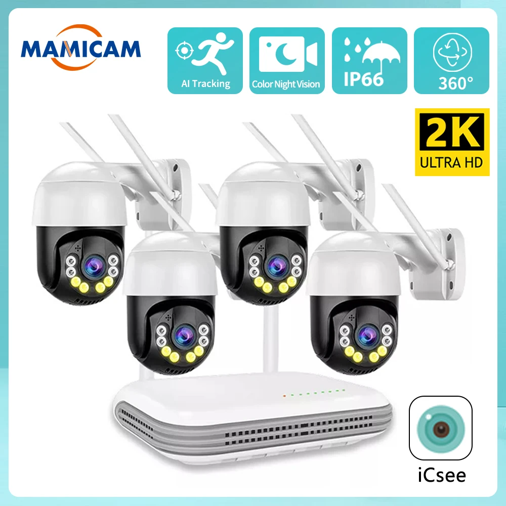 ICSee-Kit : caméra surveillance sans fil – Test et Avis