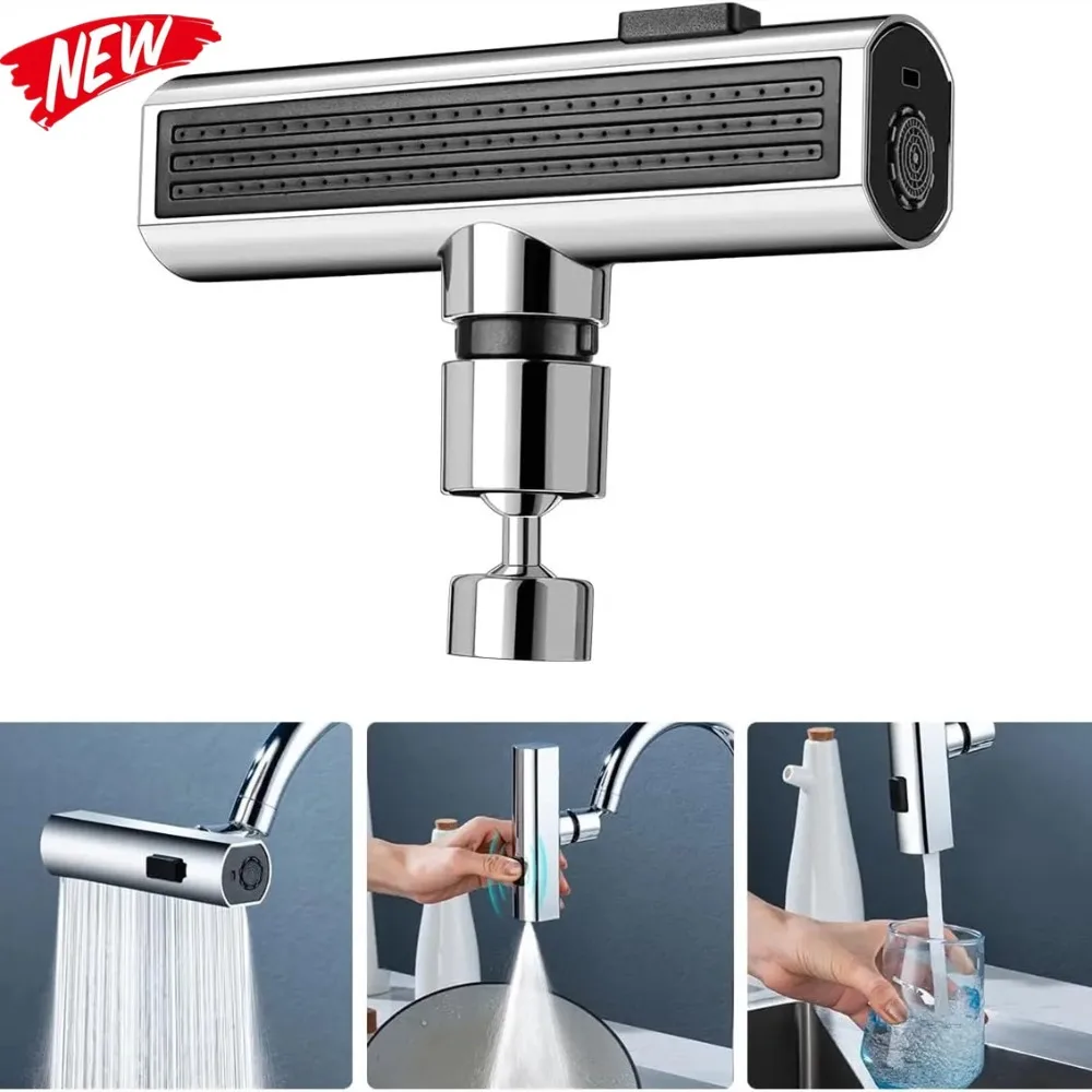 Jet cascade-head, filter diffuser, water-saving nozzle, faucet connector, kitchen accessories, new. – Test et Avis