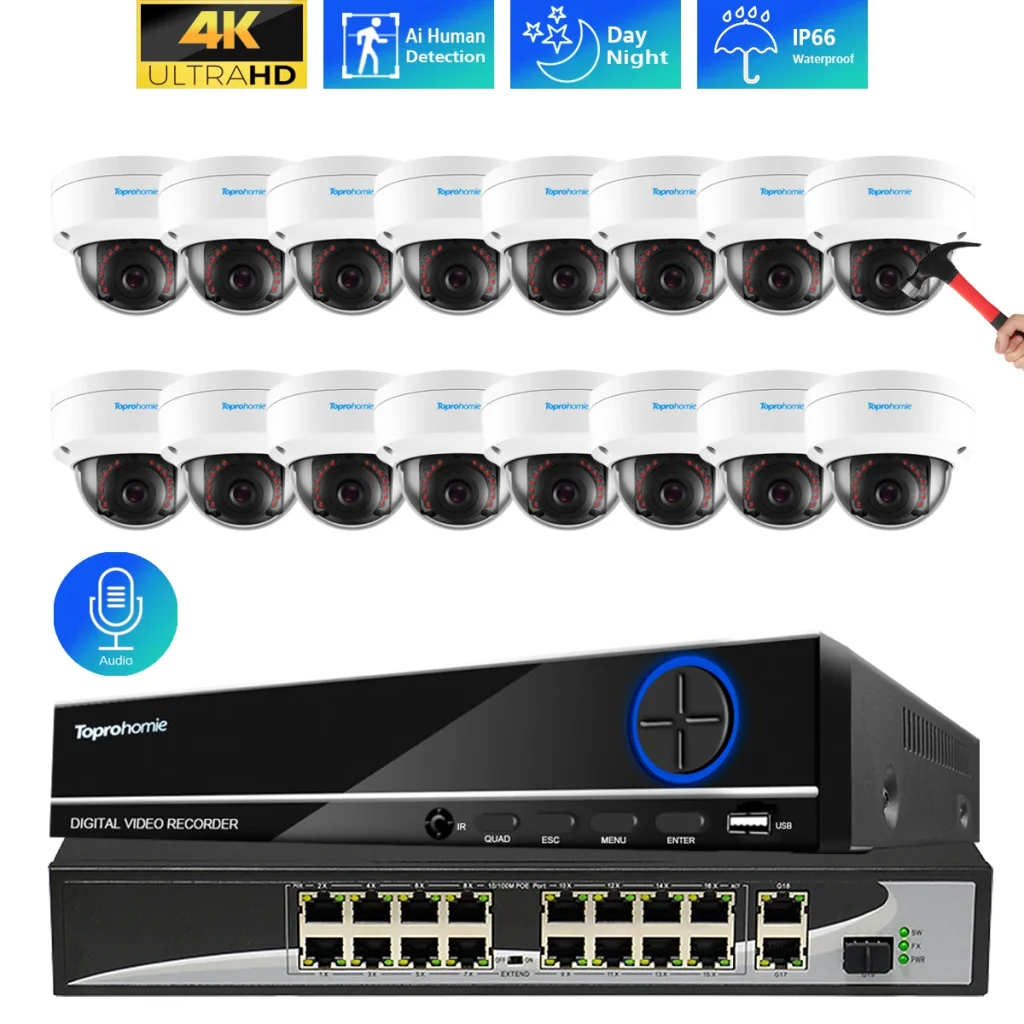 Kit de vidéosurveillance intérieure avec audio et AI – Test et Avis