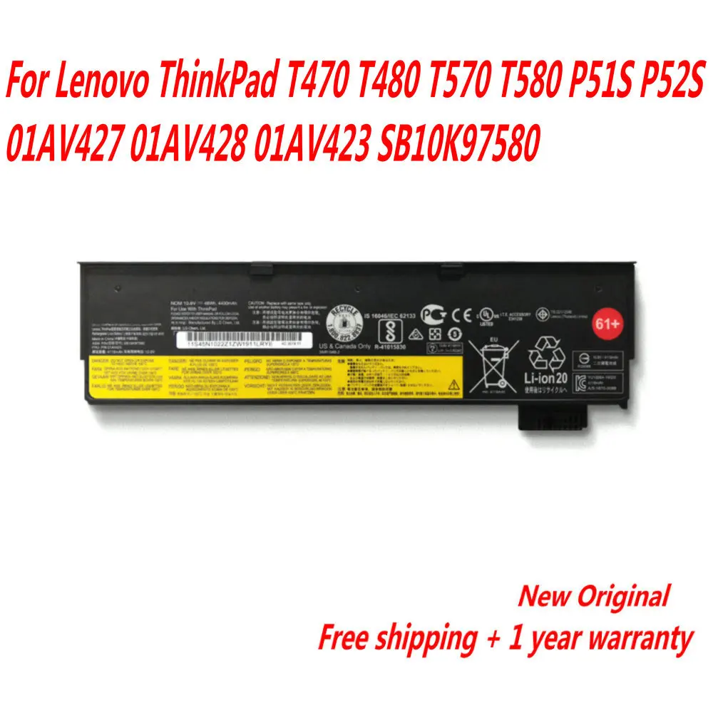« Lenovo ThinkPad Laptop Battery, Multiple Models » – Test et Avis